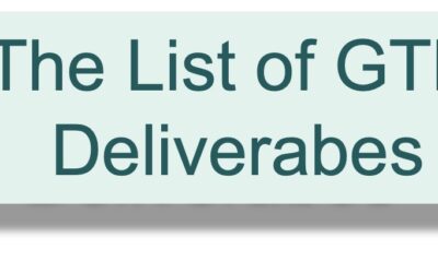 GTM deliverables listing