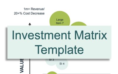 Investment Matrix Template